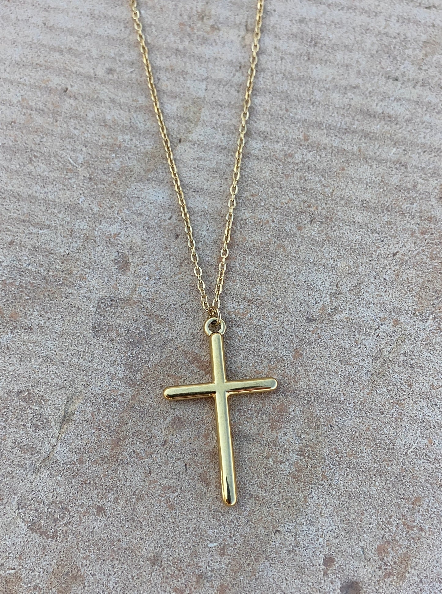 Diana cross necklace • NEW •