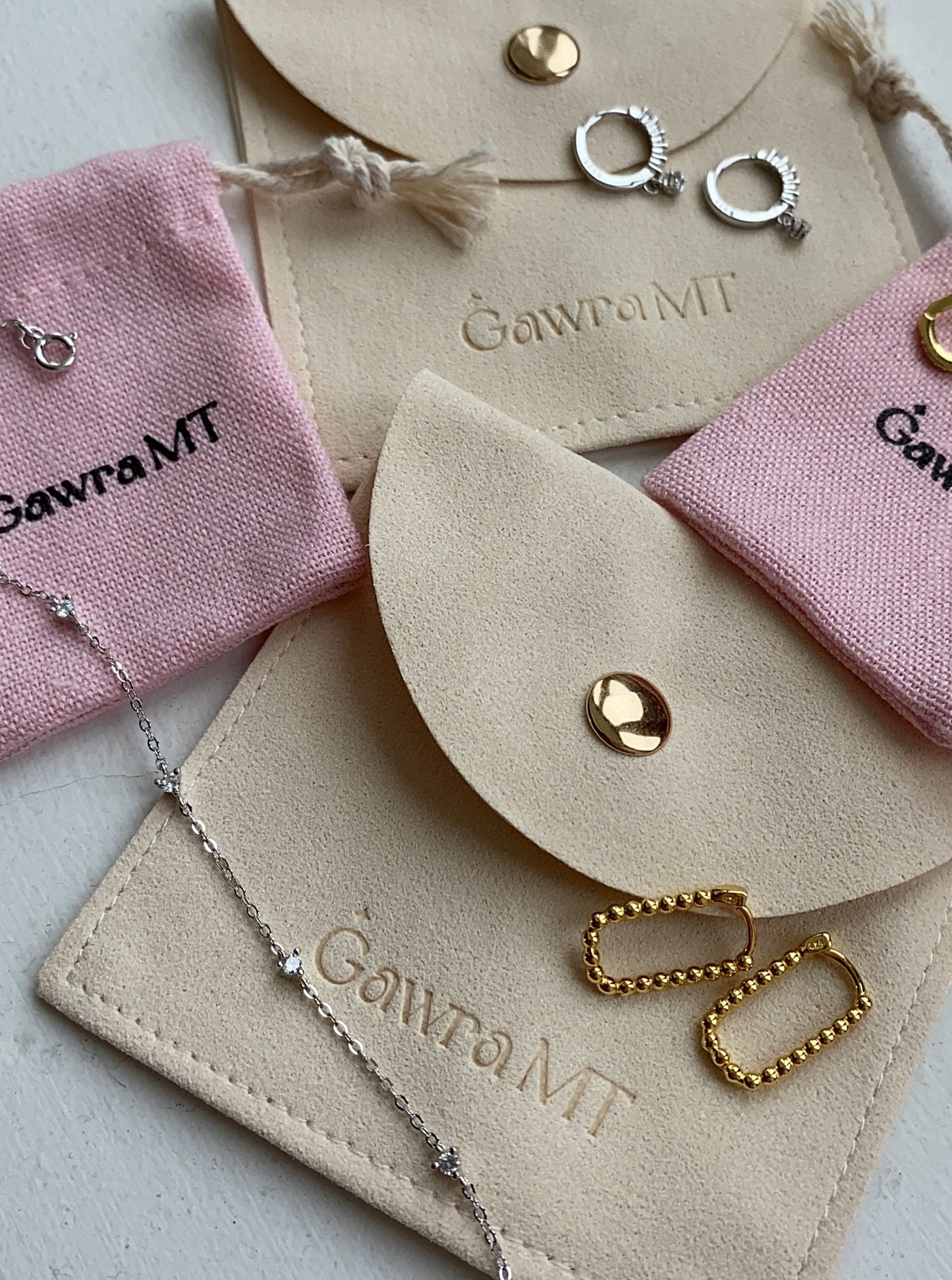 Extra Ġawra MT Jewellery Pouches